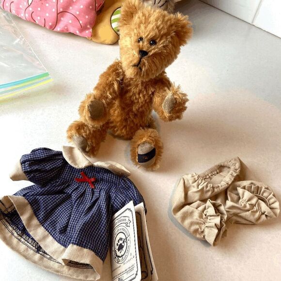 Boyds Bears Limited Edition Mohair Bear Kelsey & Arby Tugalong #8861 - Picture 13 of 13